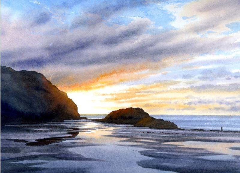 Paint Beautiful Coastal Scenes of Jersey