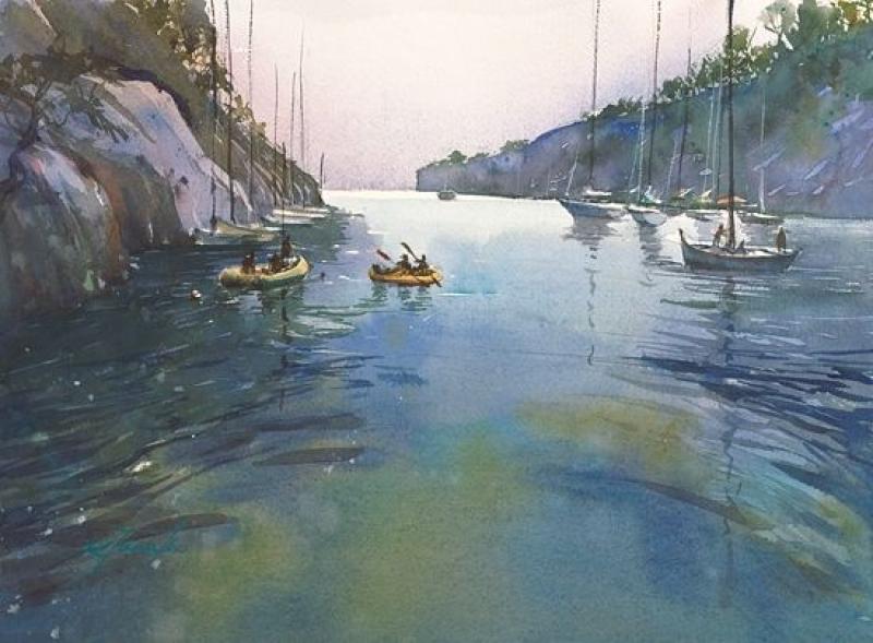 Watercolour Course in Tuscany