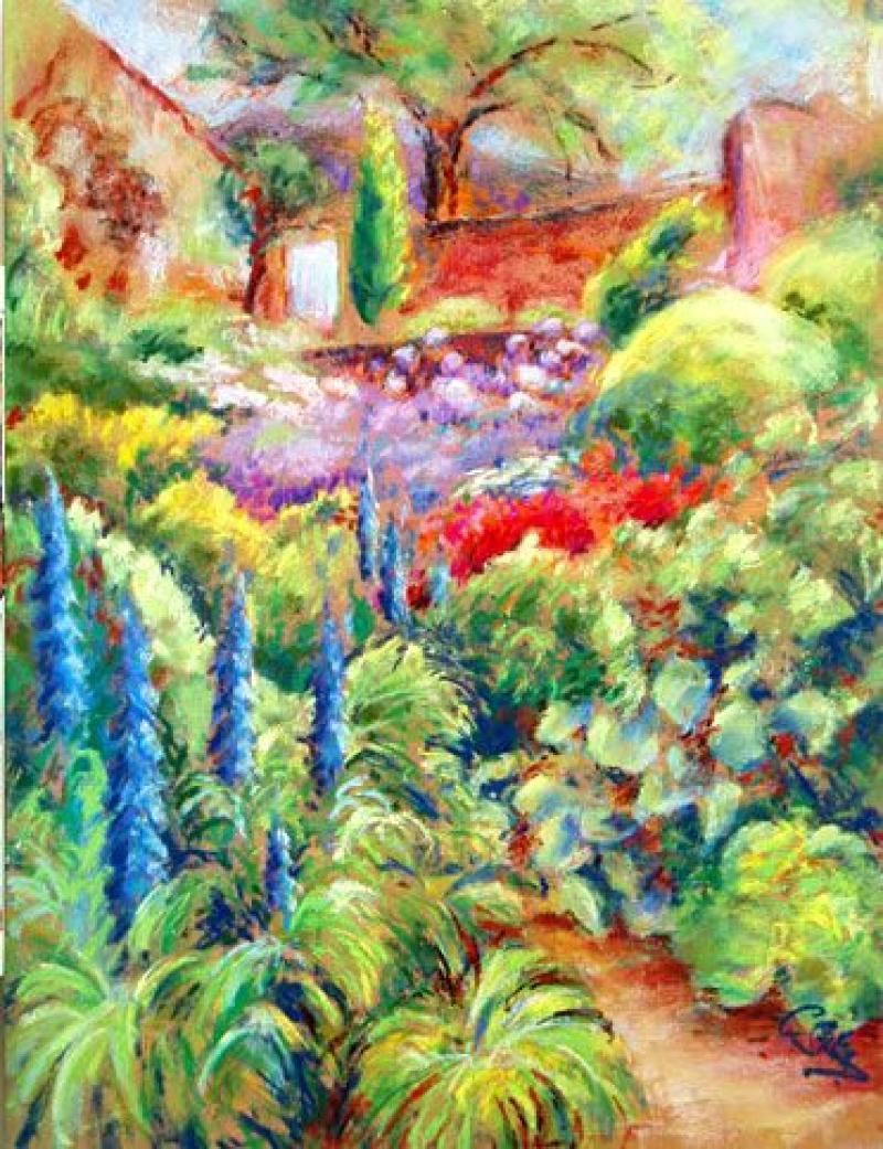 Midsummer Gardens and Landscapes painting break