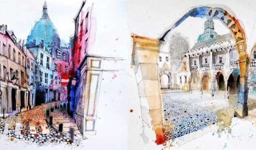 Urban Sketching in Bamberg