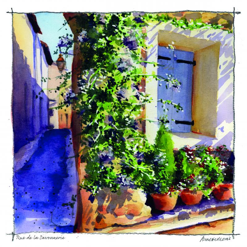 Watercolour weekend in Provence – Avignon!