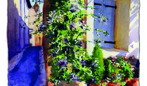 Watercolour weekend in Provence – Avignon!