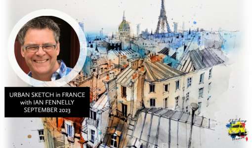 Urban Sketching in France 