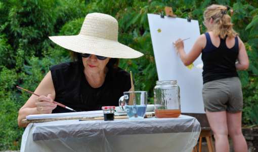 Drawing and painting from life