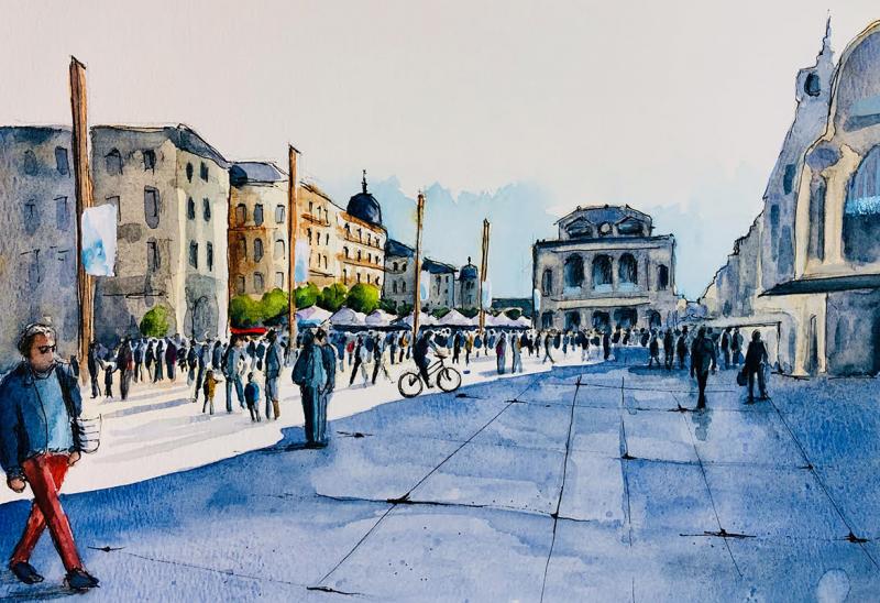 Magnificent Montpellier! Sketching Weekend