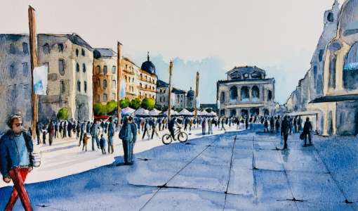 Magnificent Montpellier! Sketching Weekend 