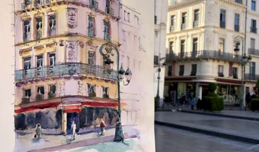Springtime in Paris Travel Sketching Weekend