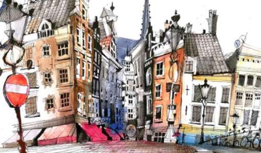 Urban Sketching in a fairytale-city: Bremen