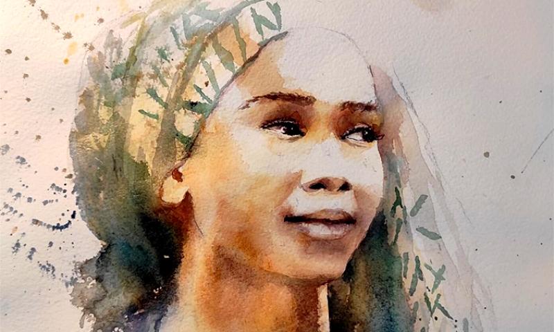 Learn Portrait with Watercolor
