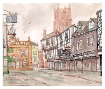 Market towns in Pen and Wash with Hazel Money