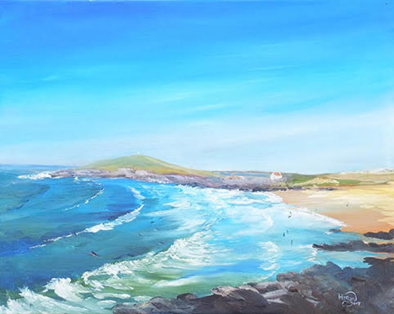 4 Days of Painting the Stunning Cornish Coast and hinterland