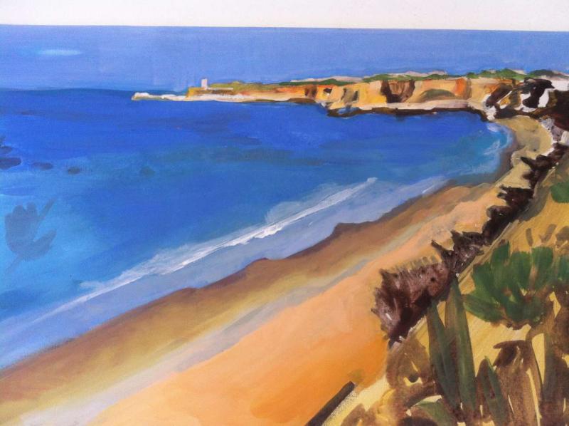 Sea View - Landscape Painting Holiday in Andalusia