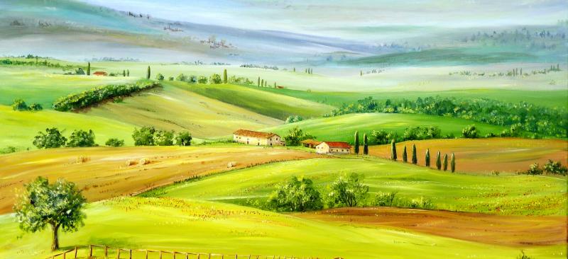 Plein air: Painting holiday in beautiful Tuscany