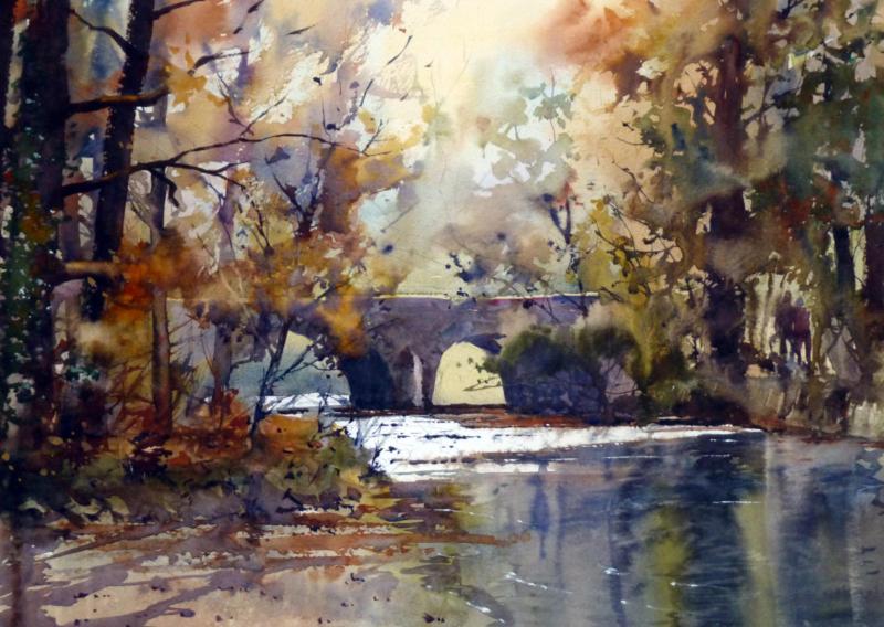 Watercolour with Graham Booth in Norfolk