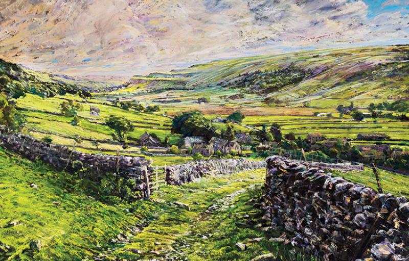 Malhamdale Expressive Pastel and Charcoal Art Holiday